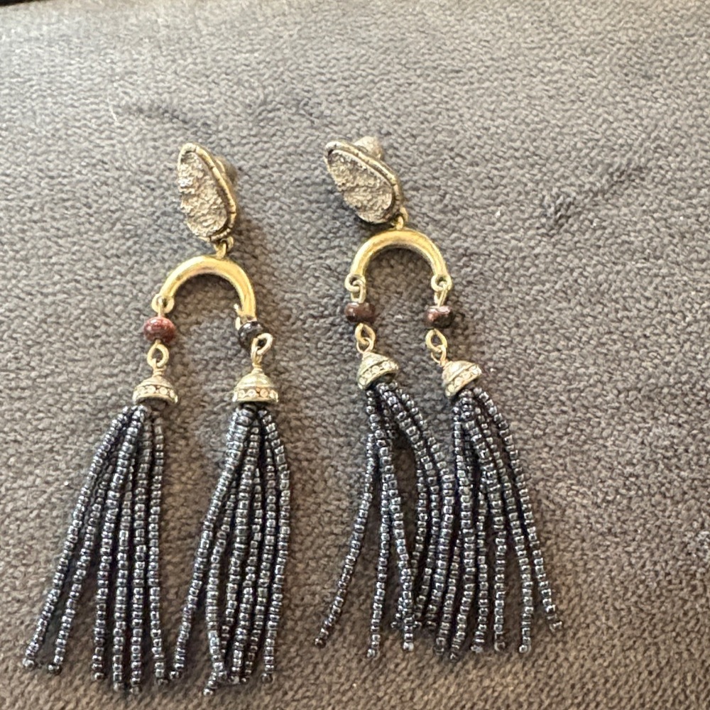 Chloe + Isabel Rebel Statement Tassel Earrings